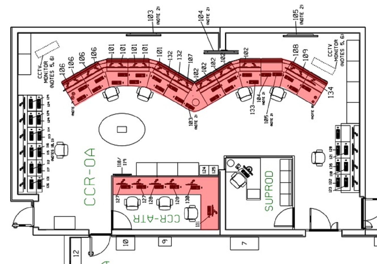 control room design for oil platform