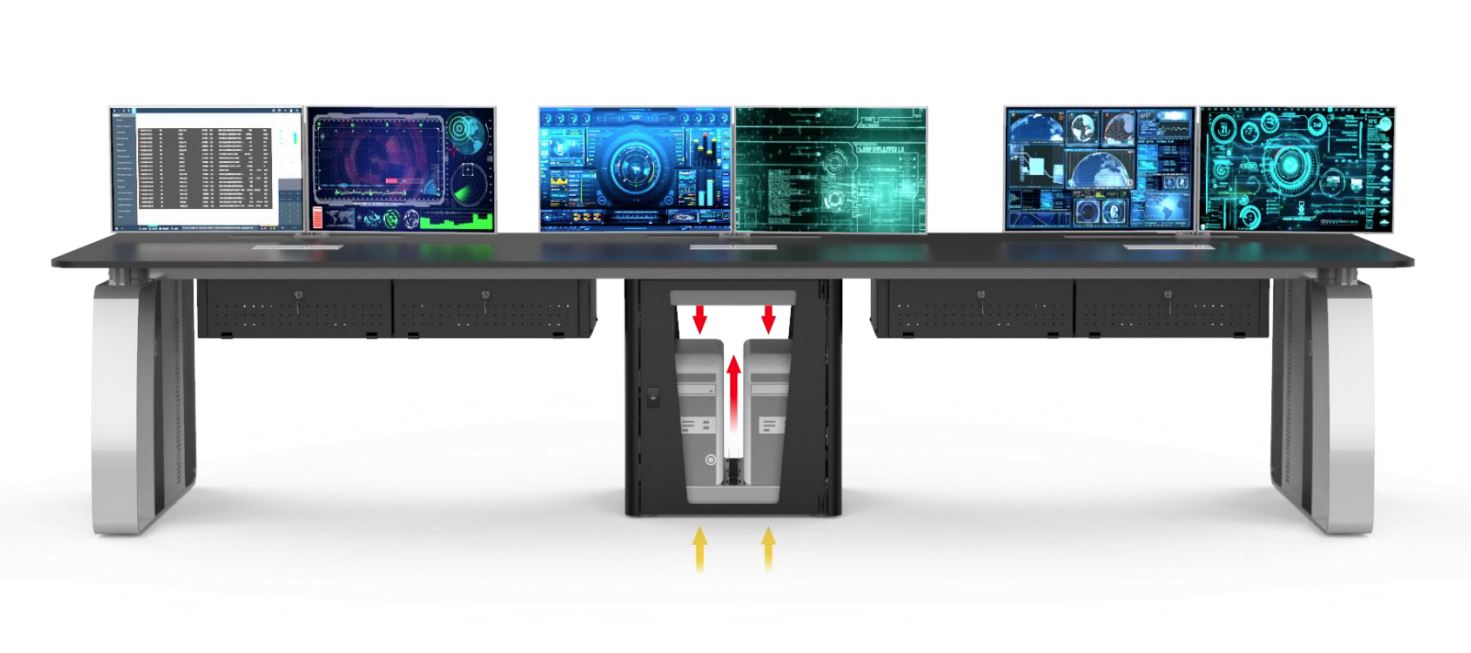 CONTROL CONSOLE TEKNO WIRING AND EQUIPMENT HOUSING