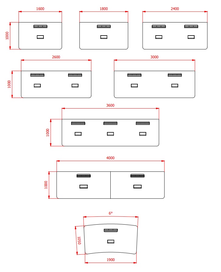 modular control console 