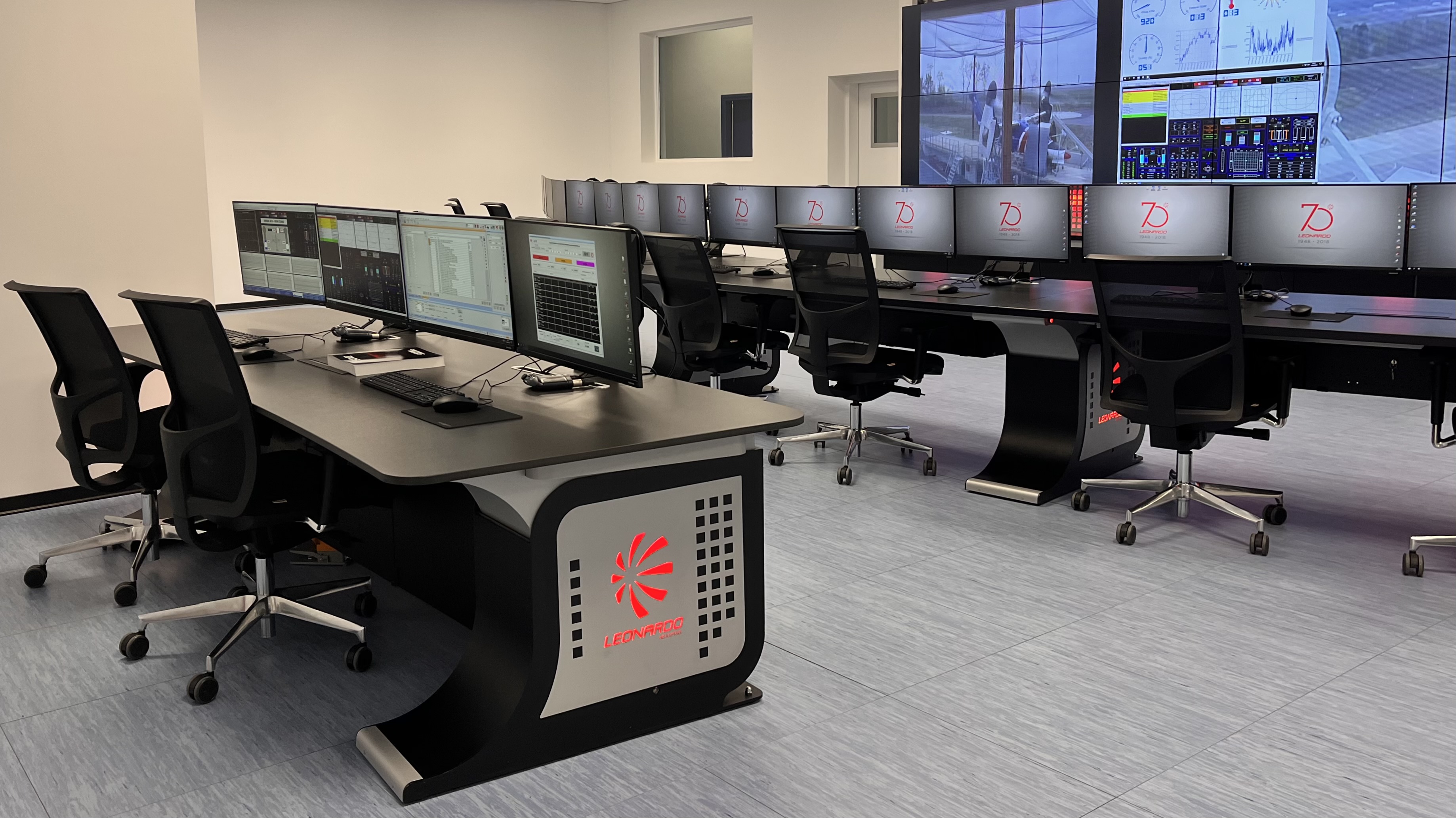 control room telemetria progettazione e allestimento