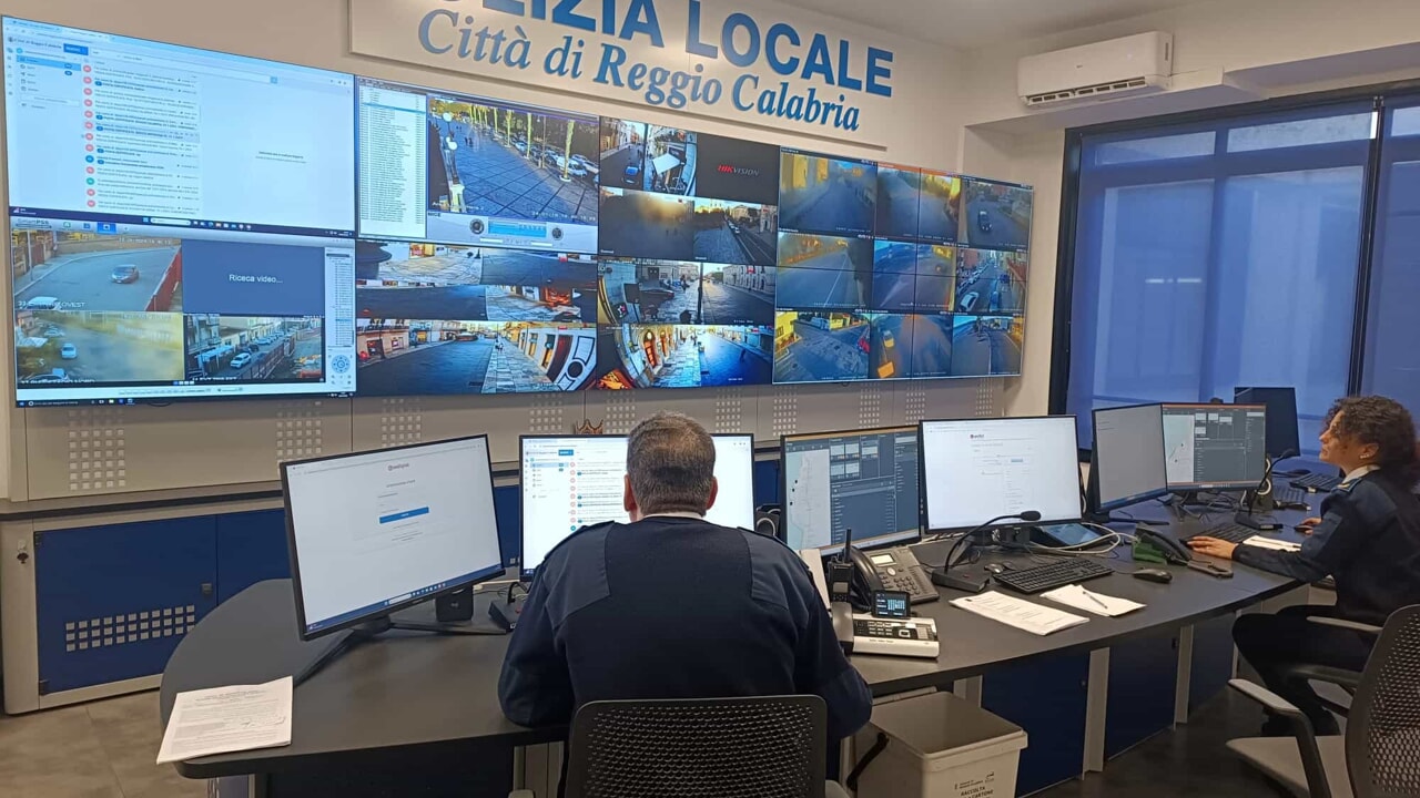 control center police of reggio calabria 