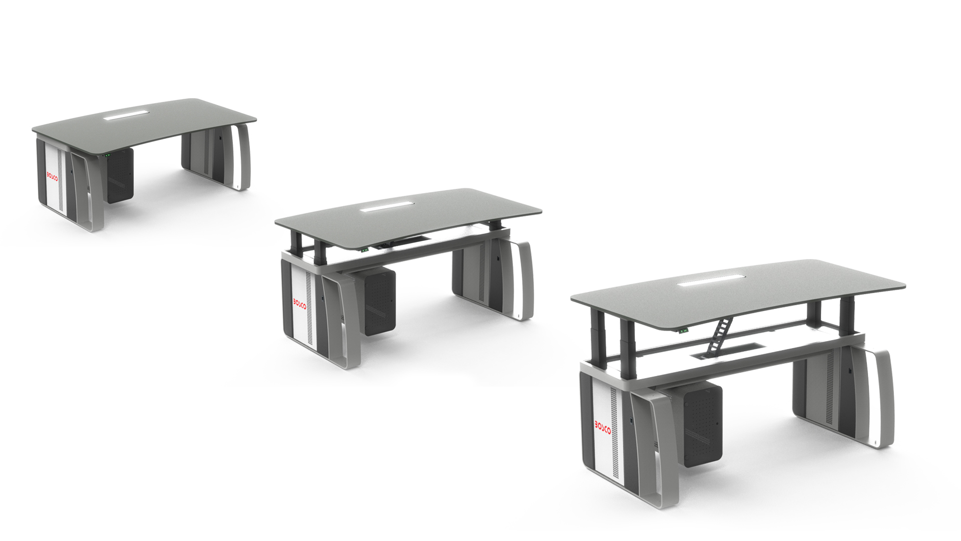 SIT STAND SYSTEM control console ergonomic dimenstions ISO 11064-4